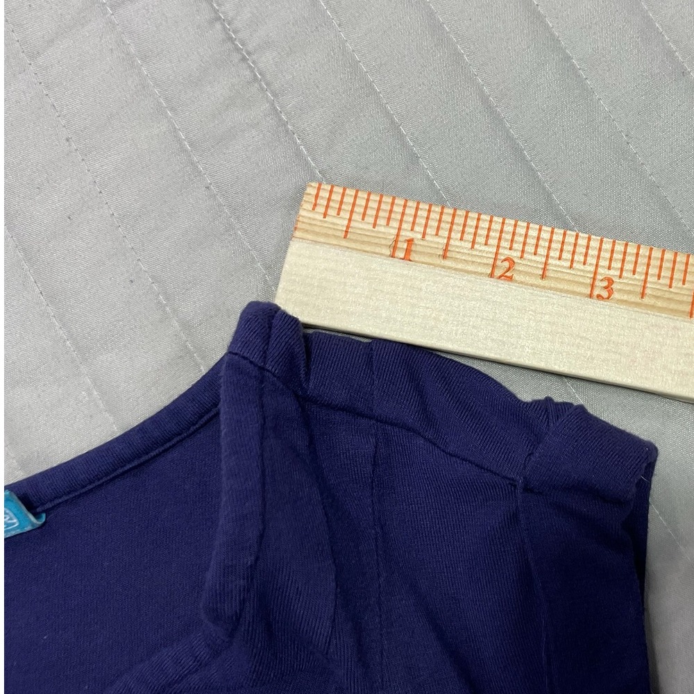 Tori Richard Honolulu Womens Purple Knit Drawstring Waist V-neck Dress Size XS - Picture 8 of 12
